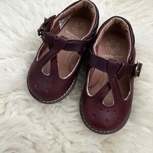 Stride Rite Kids Maroon Dress Shoes